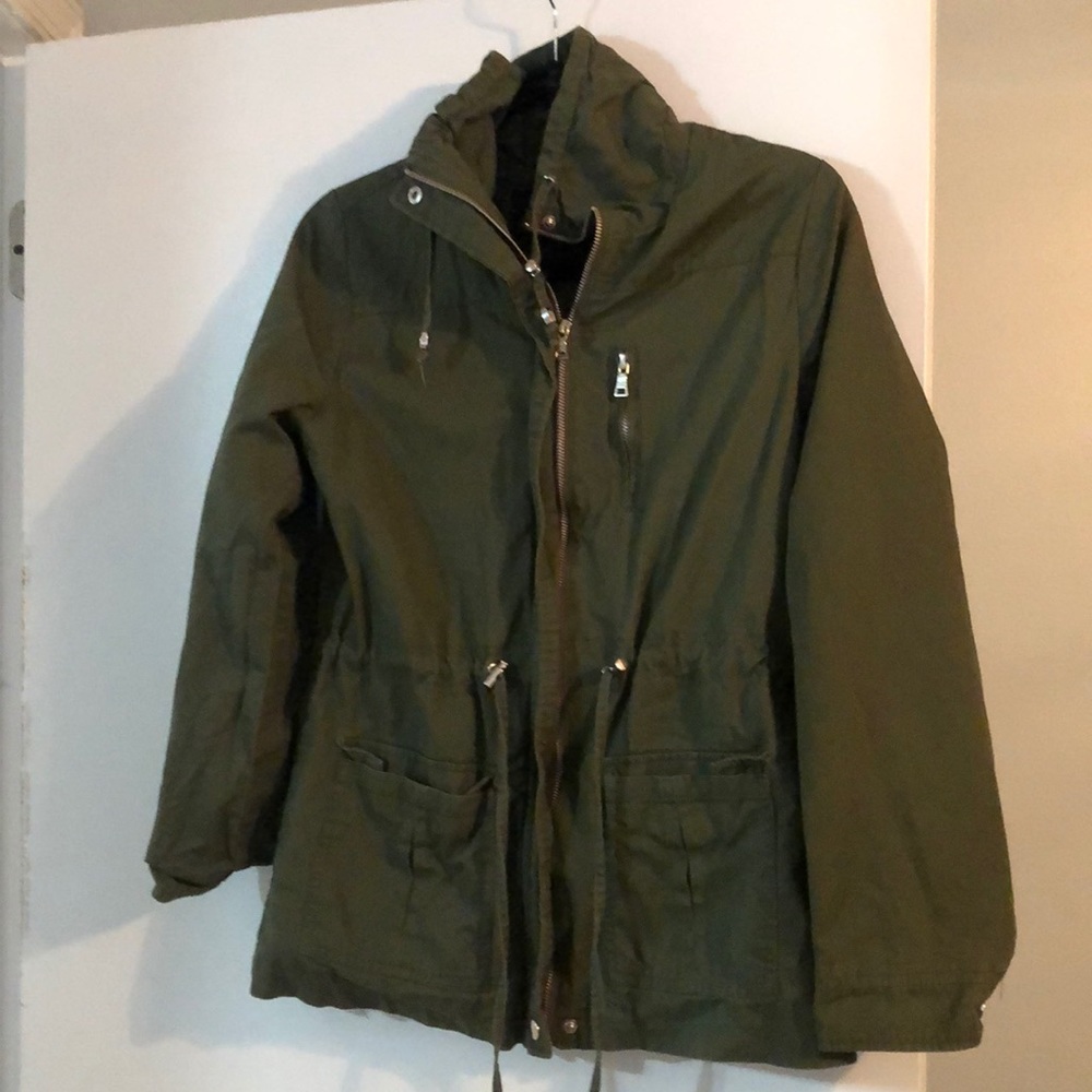 Solid Green Jacket